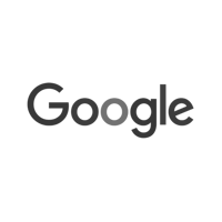 Google Logo Schwarz Weiß