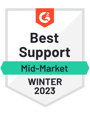 Badge_G2_BestSupport_Mid-Market_Winter2023