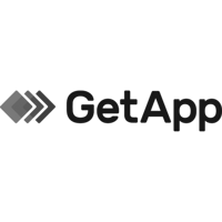GetApp Logo Schwarz Weiß