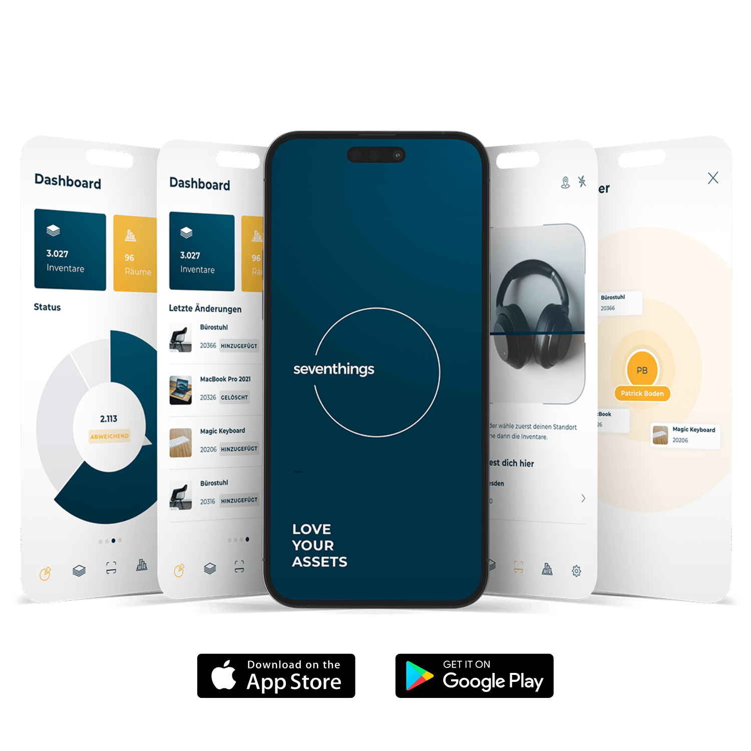 Mobile Inventar App seventhings