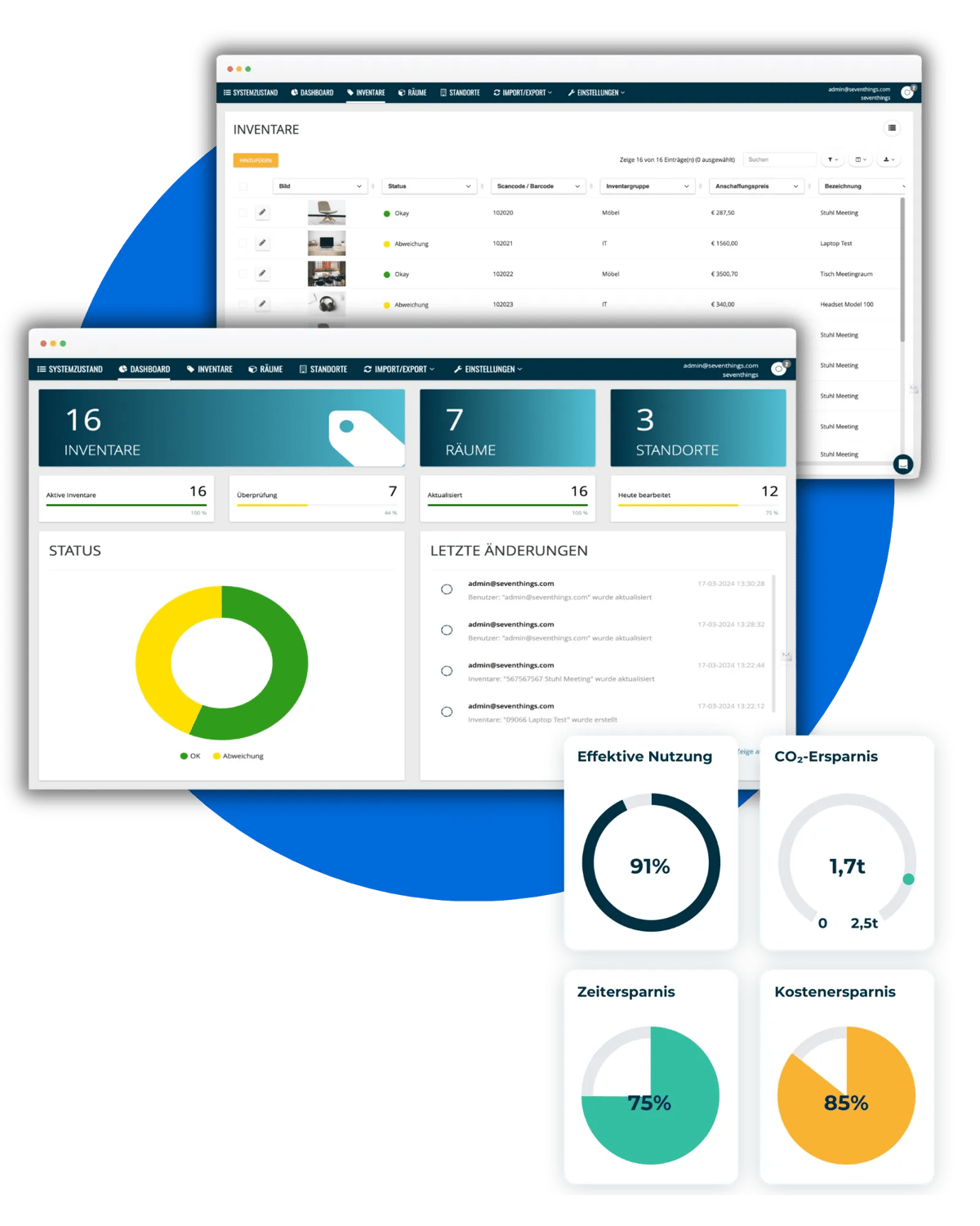 Inventar Manager von seventhings