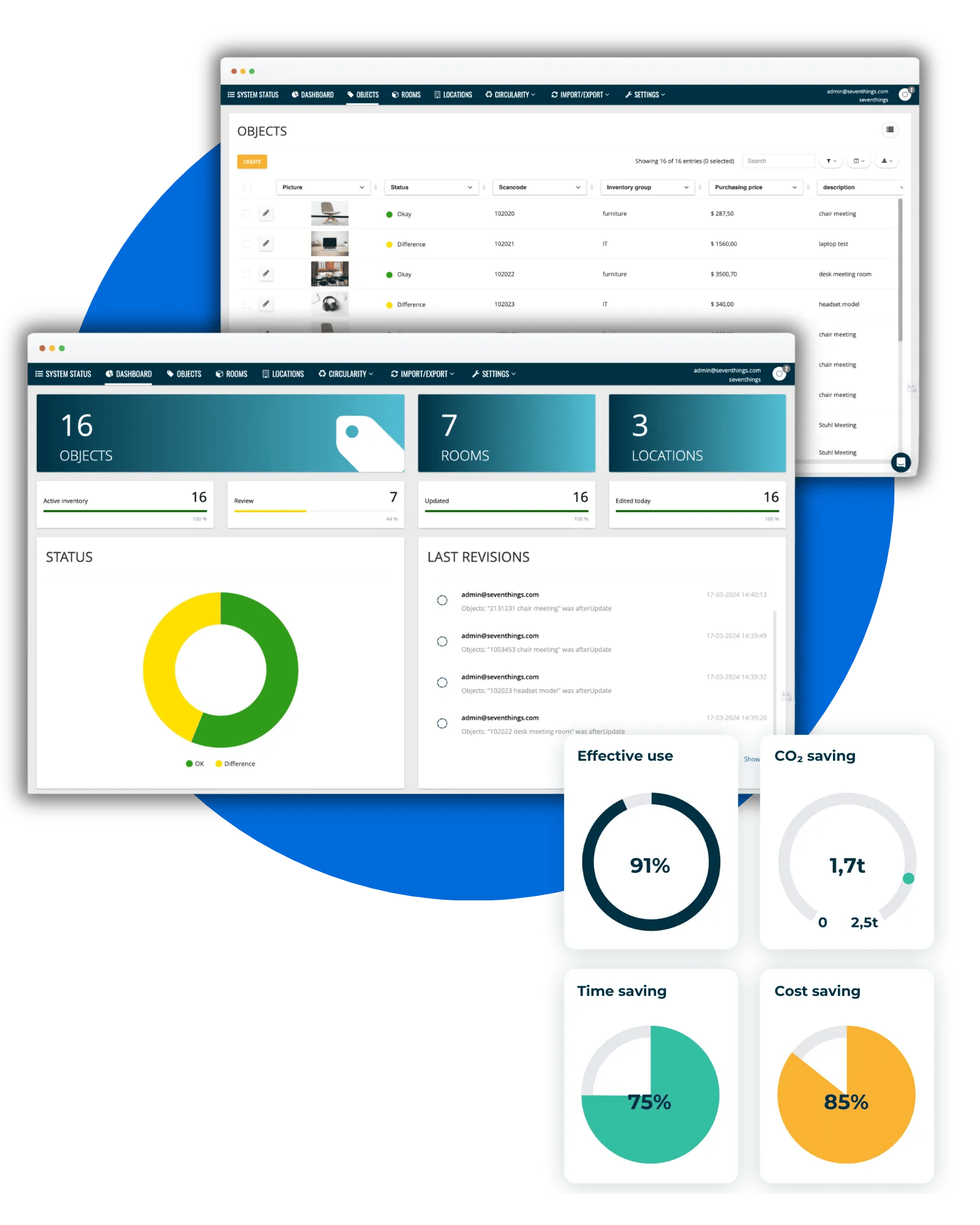 Inventory Manager from seventhings