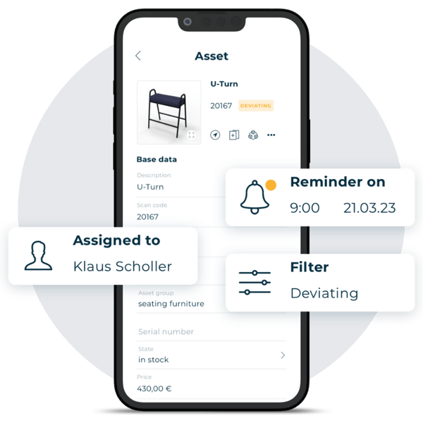 Workflow management via seventhings app