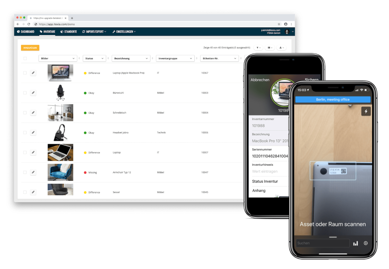 Intuitive Webanwendung & App